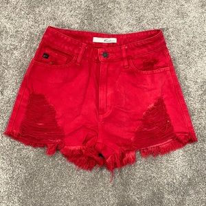 Women’s KanCan high rise jean shorts